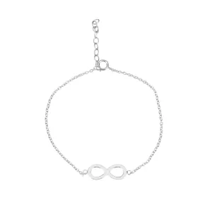 Sterling Silver Infinity Bracelet