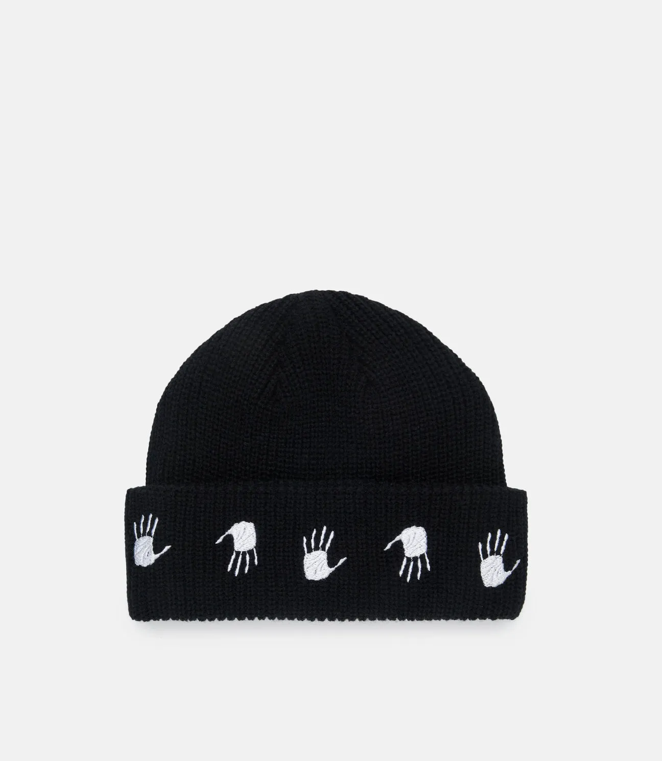 Black/Ivory Many Hands Beanie by 10 Deep - Unisex