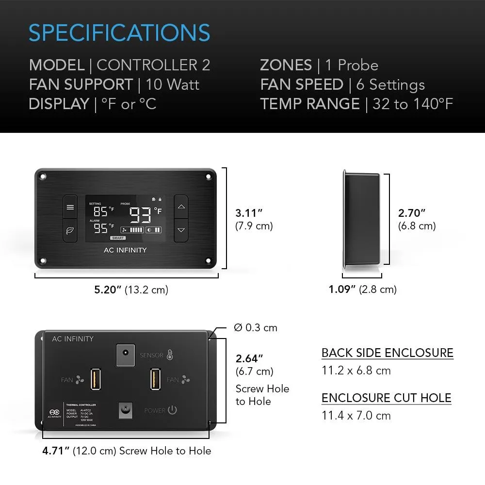 Airplate T9 Home Theater Cooling System