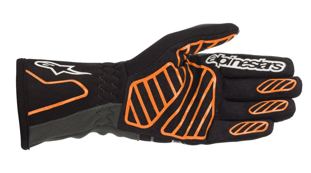 ALPINESTARS 3551720_156_S TECH 1 K v2 Kart gloves, black/orange, size S