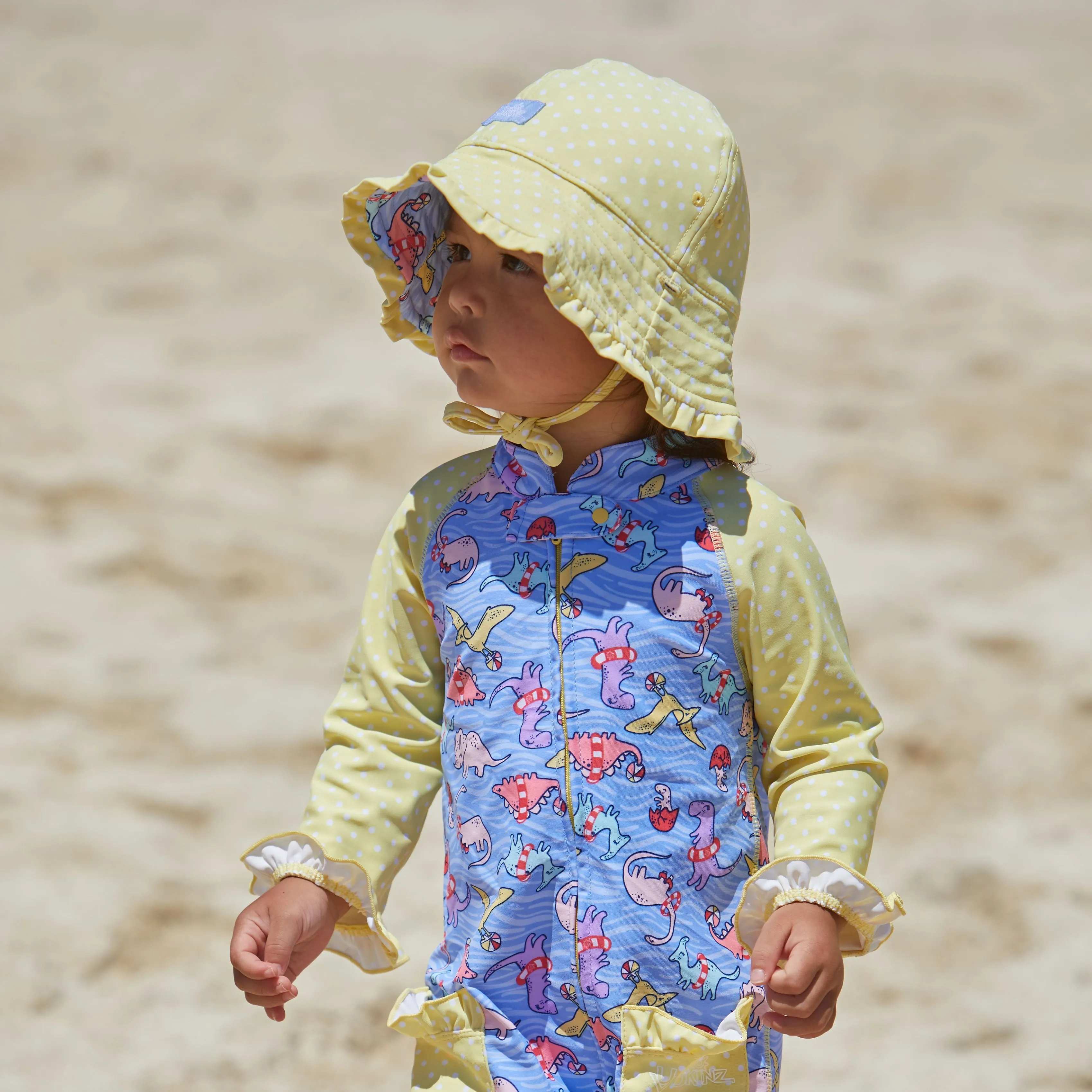 Baby Girl's Reversible Sun Hat | FINAL SALE