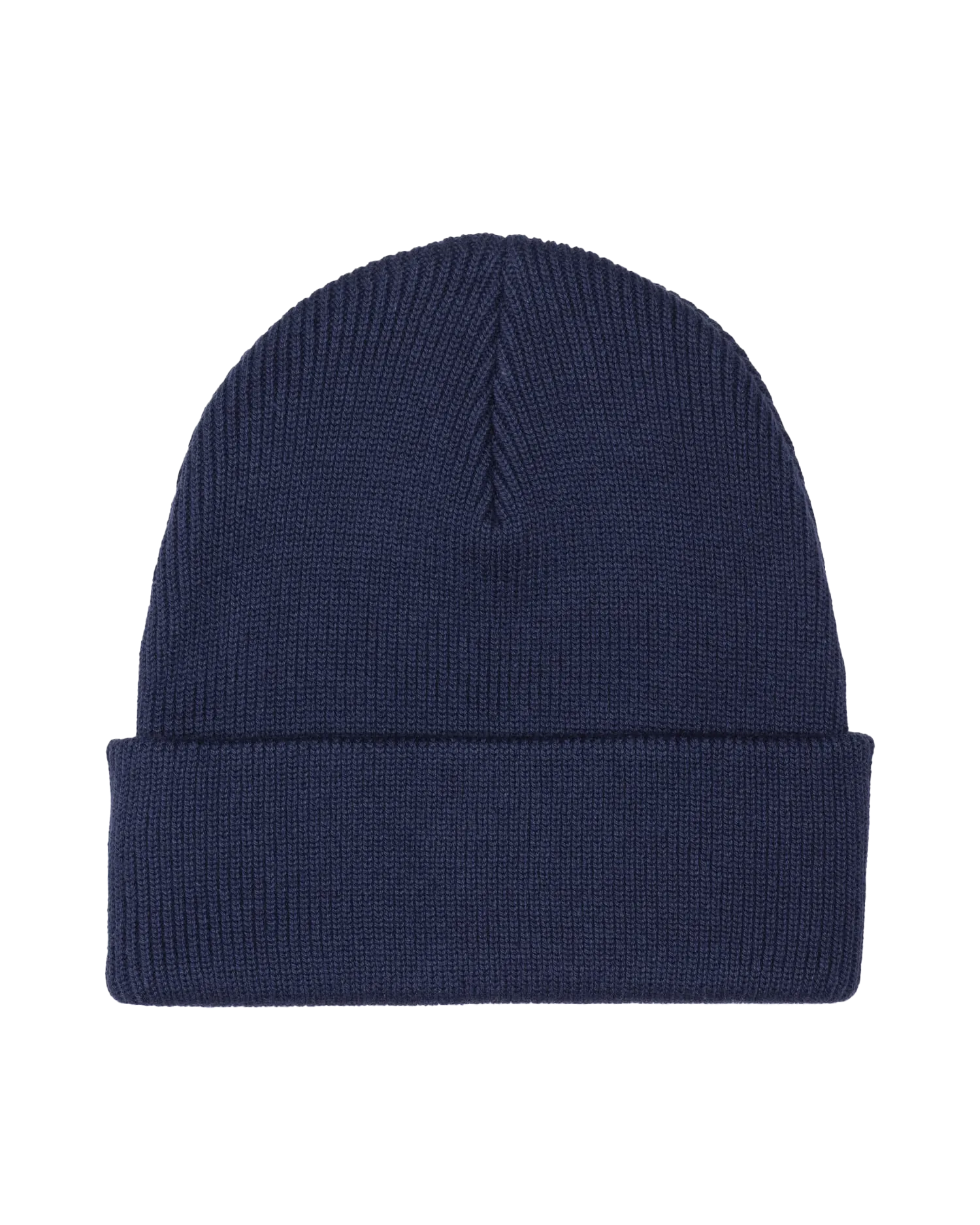 Backpatch Beanie in Navy Blue