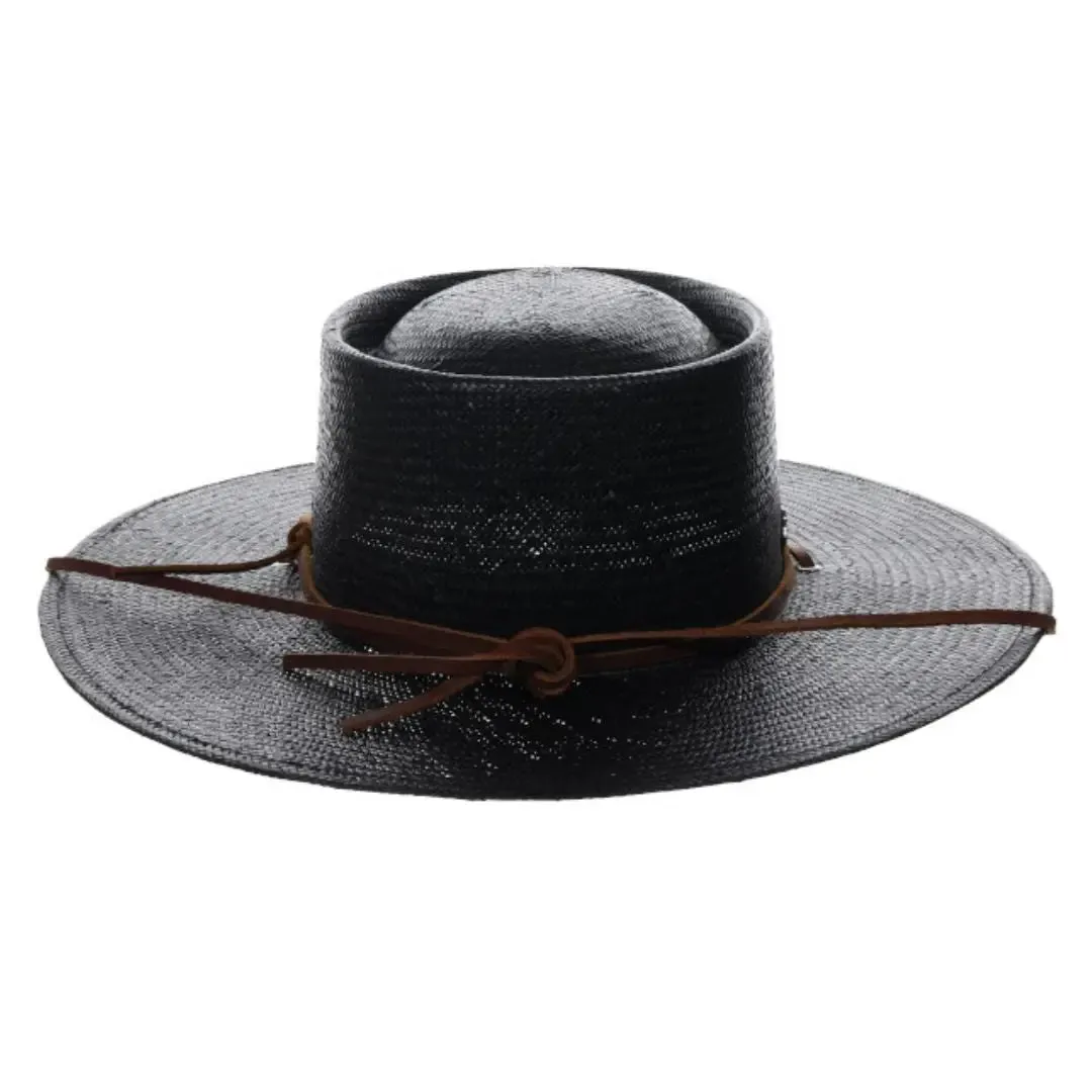 Biltmore Bella Wide Brim Handwoven Straw Gaucho