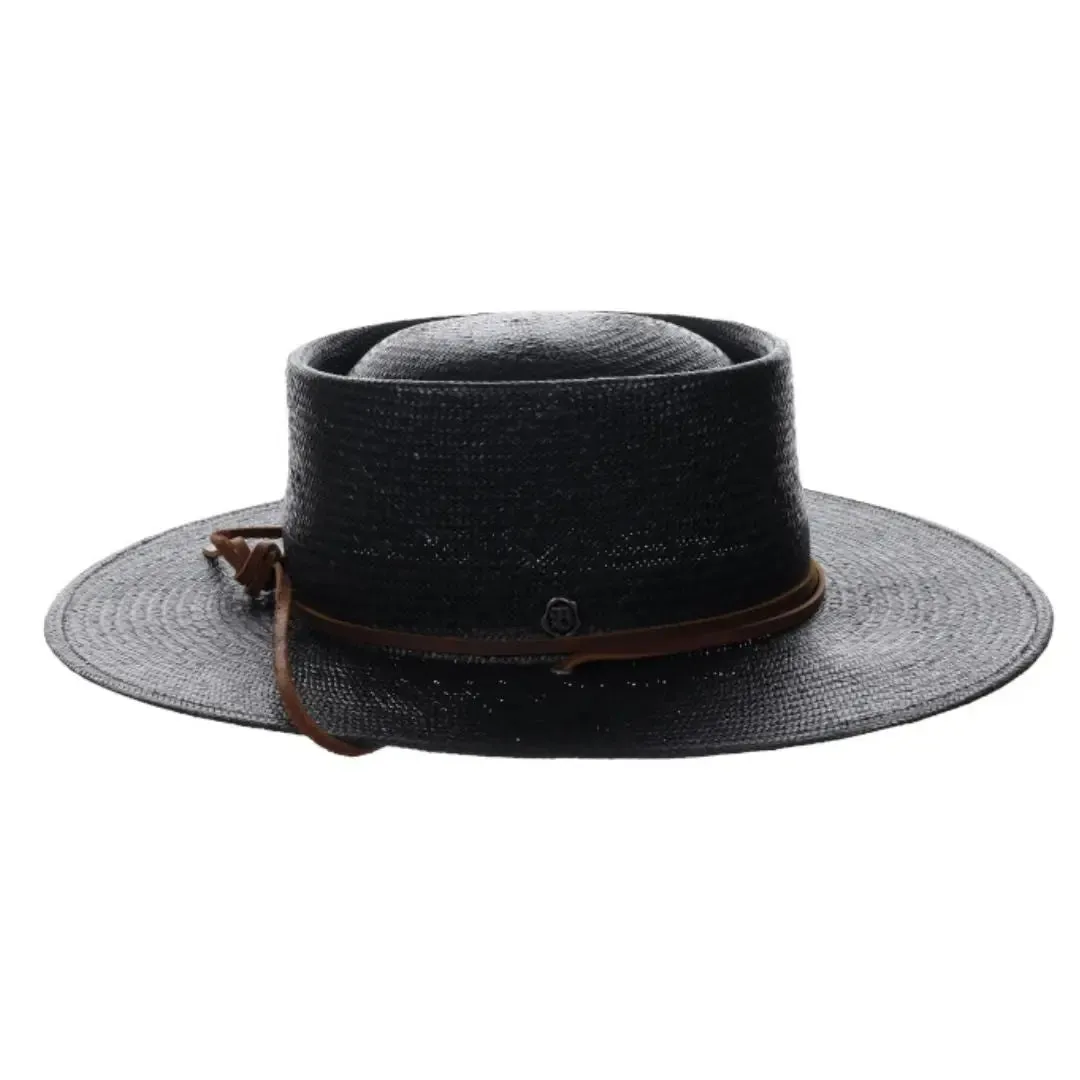 Biltmore Bella Wide Brim Handwoven Straw Gaucho