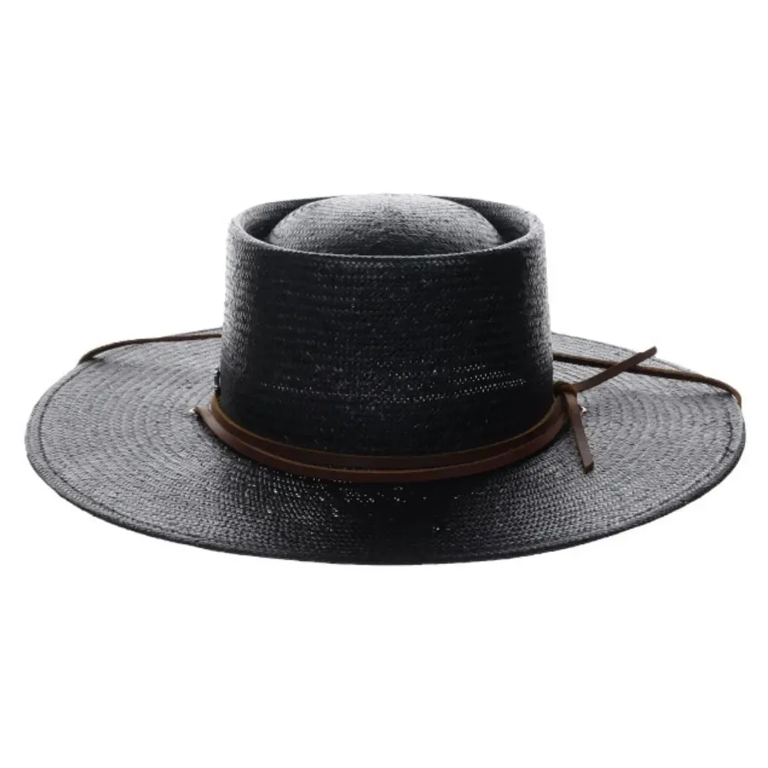 Biltmore Bella Wide Brim Handwoven Straw Gaucho