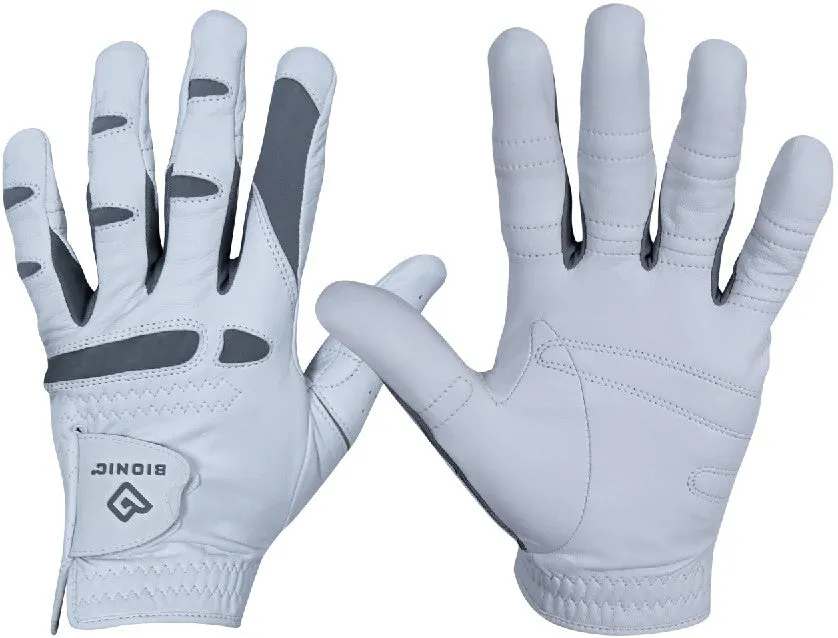 Bionic Men's PerformanceGrip Pro Left Hand White Golf Glove