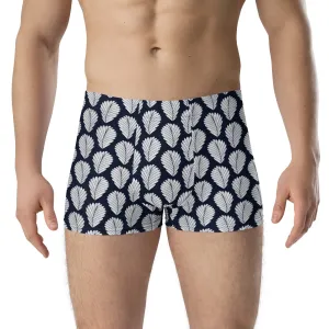 Boho block print boxer briefs for men’s