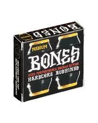 Bones Hardcore Bushings  - Medium - Black