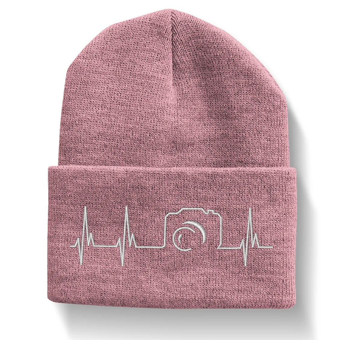 Camera Heartbeat Beanie