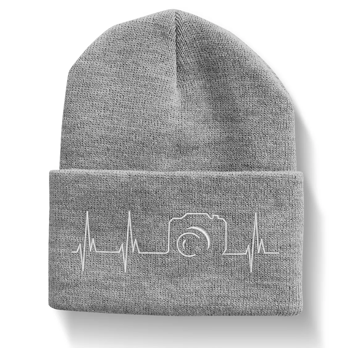 Camera Heartbeat Beanie