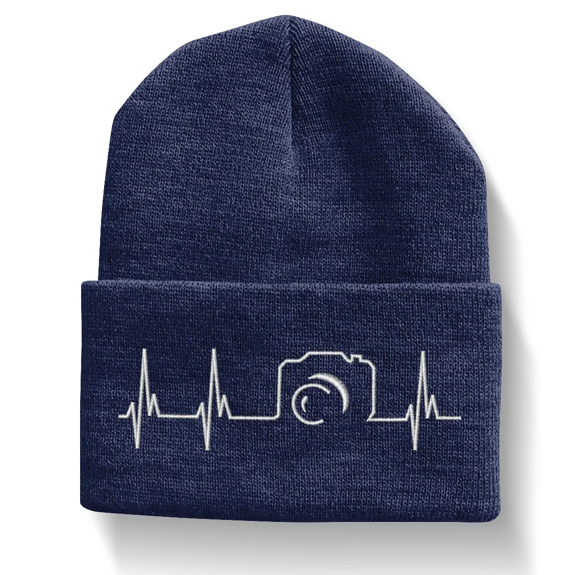 Camera Heartbeat Beanie