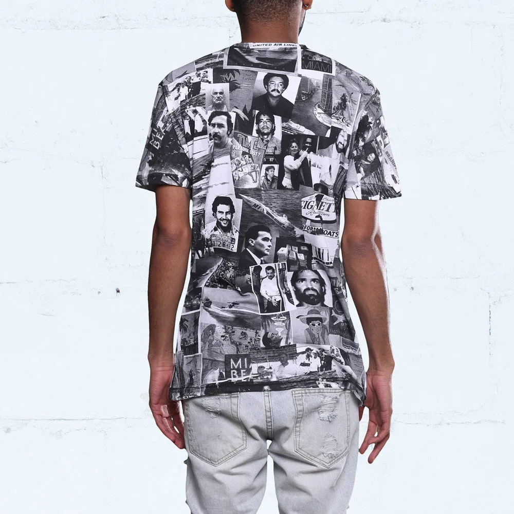 Cartel All Over Print T Shirt Black