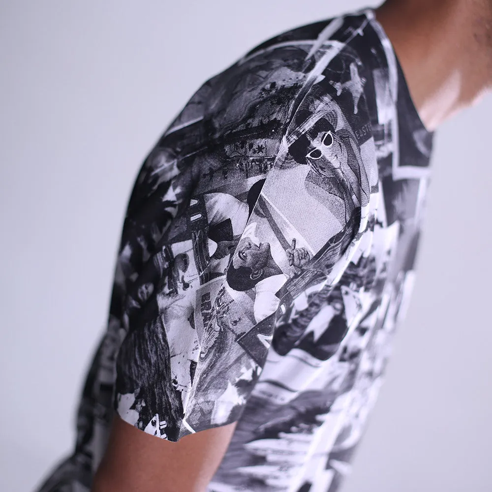 Cartel All Over Print T Shirt Black