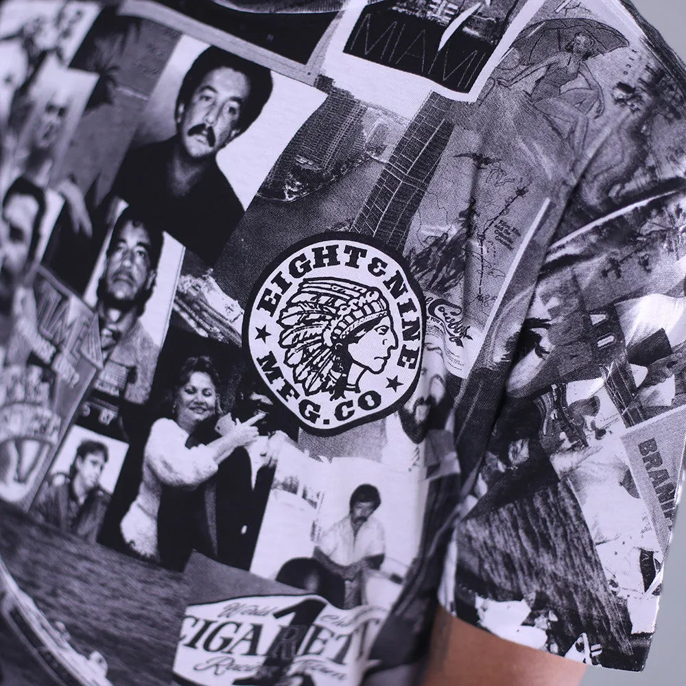 Cartel All Over Print T Shirt Black