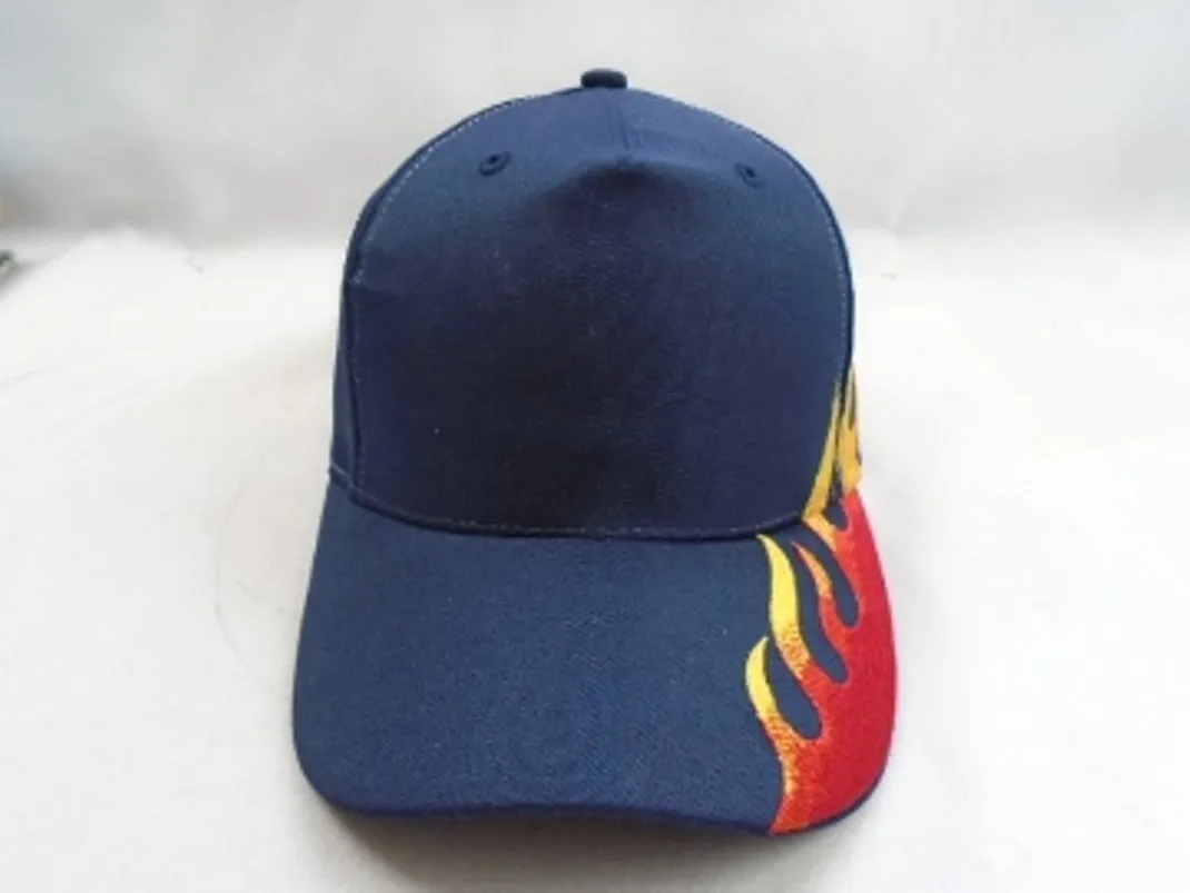 Children's Navy "Flame" Baseball Cap