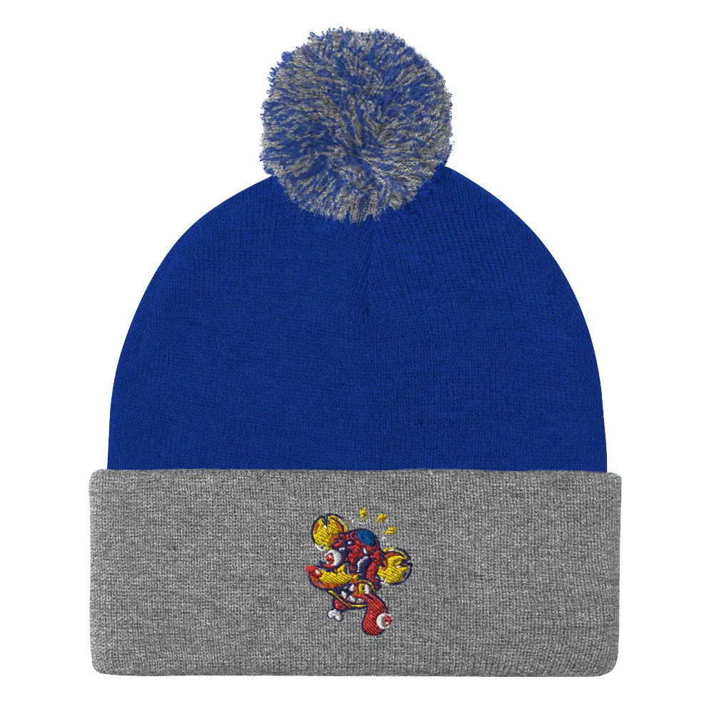 CHOPPED CHESTER VIP Pom-Pom Beanie