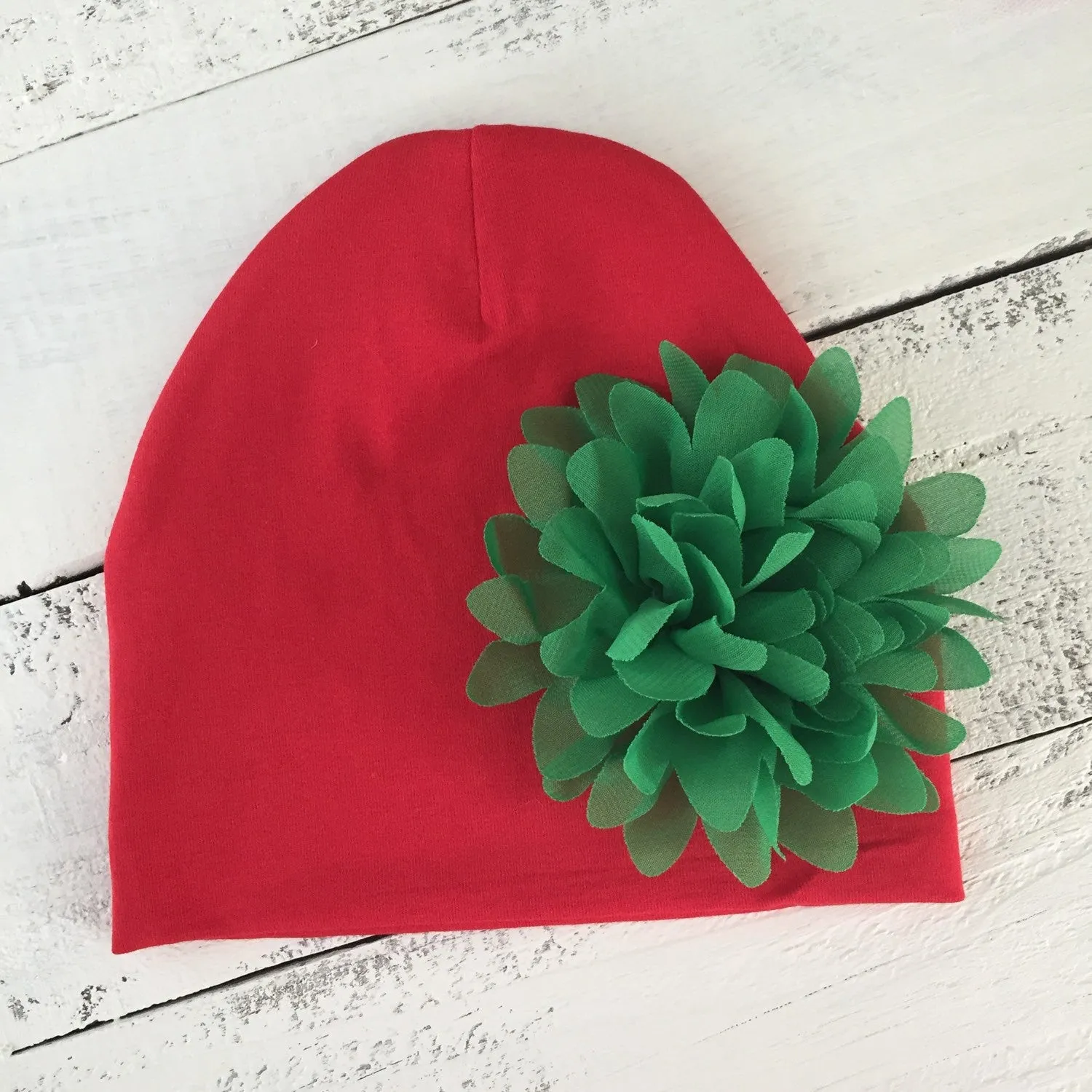 Christmas newborn beanie/hat