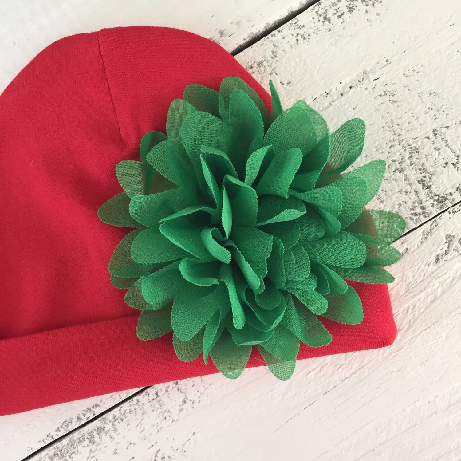 Christmas newborn beanie/hat