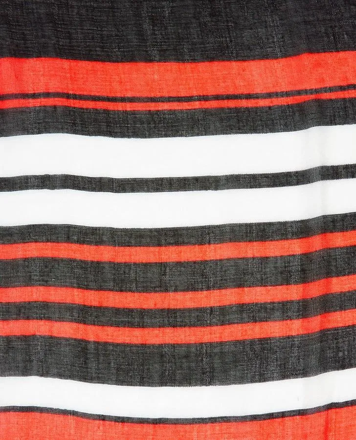 Clementine Stripe Scarf