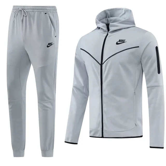 Conjunto Nike Tech Fleece Cinza