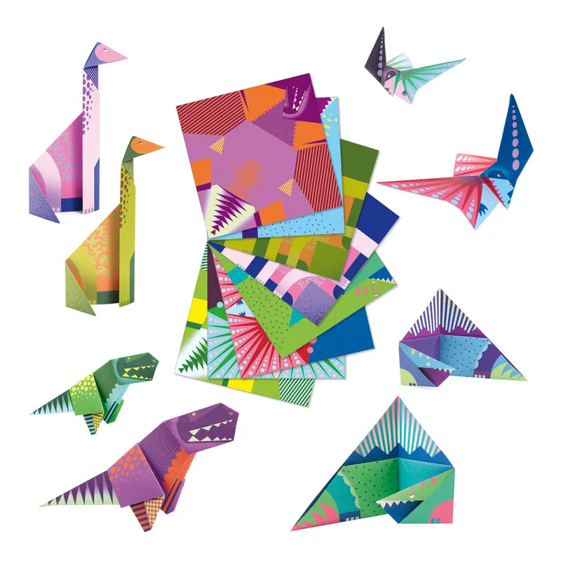 Dinosaurs Origami Set for Kids - Djeco