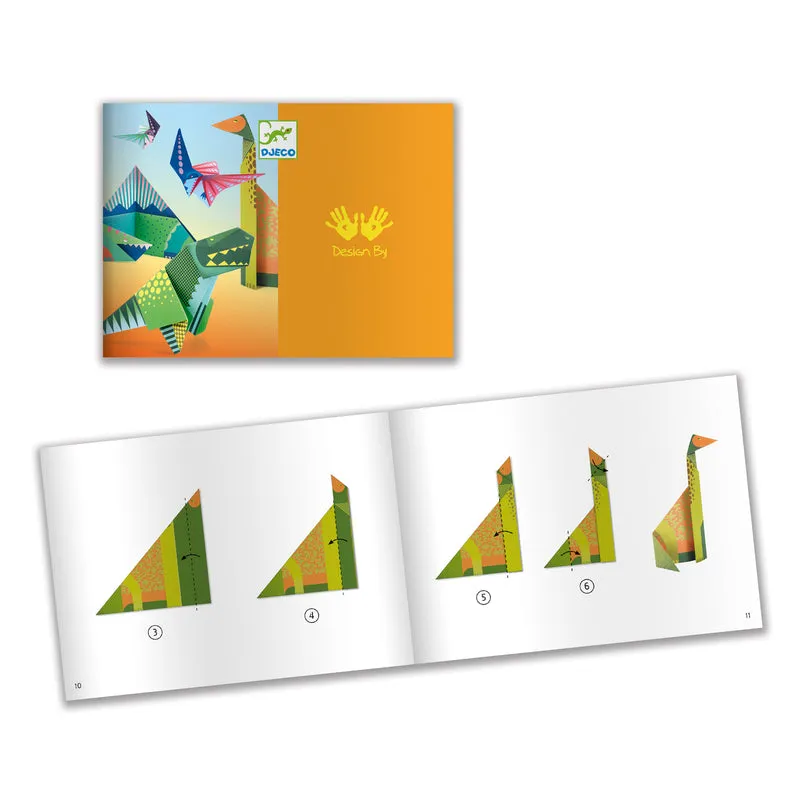 Dinosaurs Origami Set for Kids - Djeco