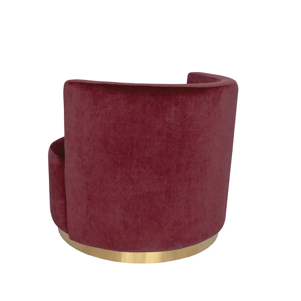 Diva Luxury Armchair - Marsala