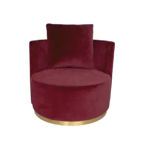 Diva Luxury Armchair - Marsala