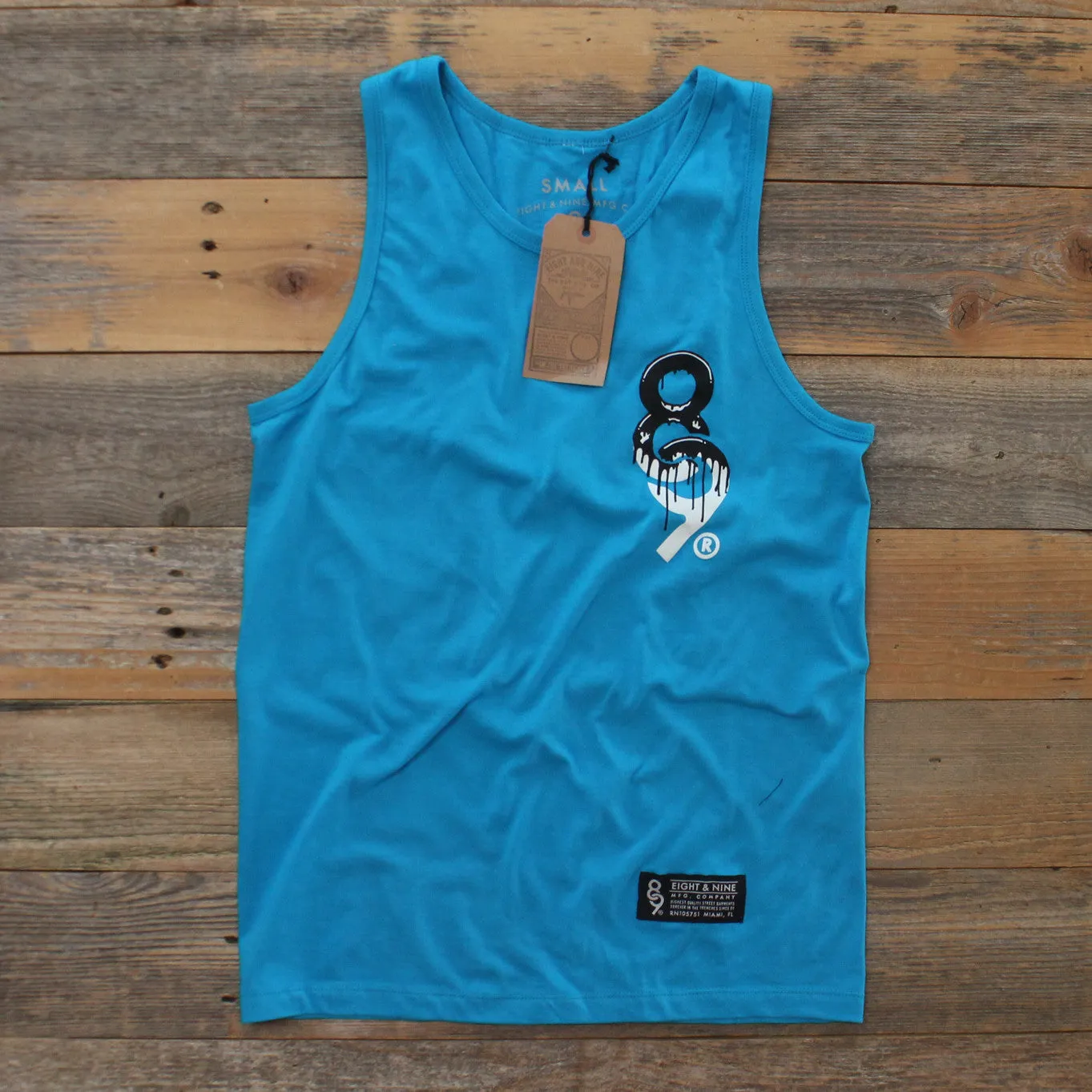 Drip Keys Tank Top Ocean