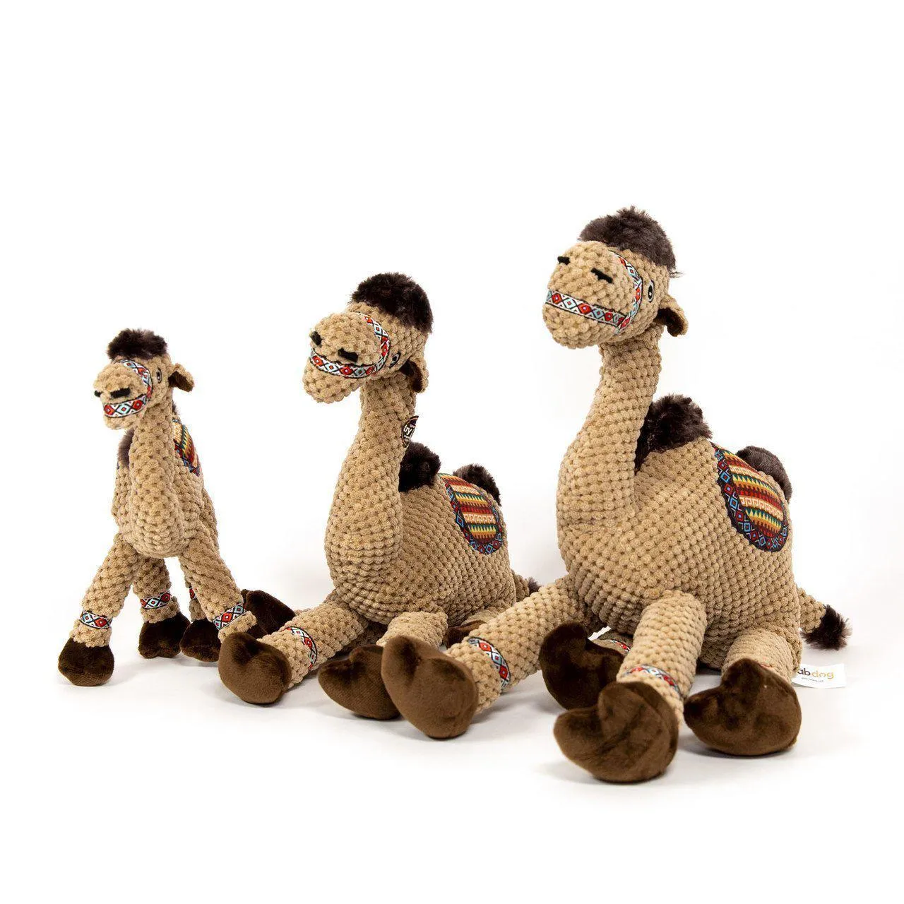 Fabdog | Floppy Camel - Plush Dog Toy