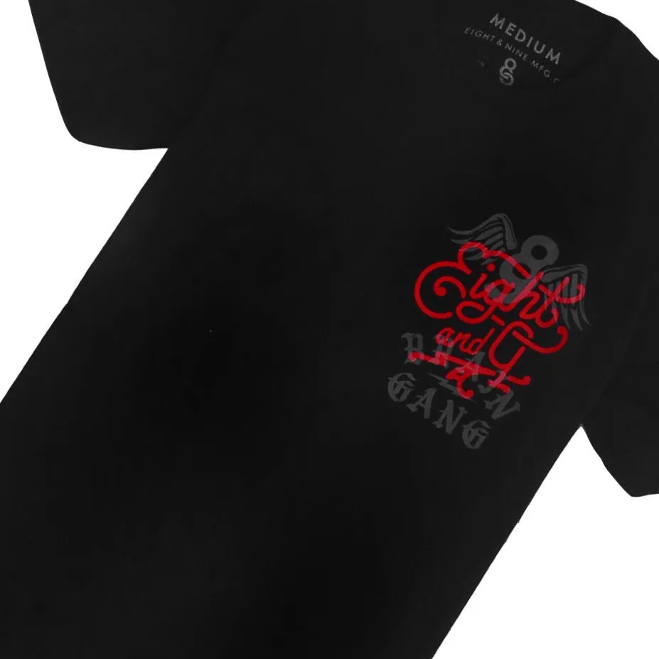 Face Clean T Shirt Black