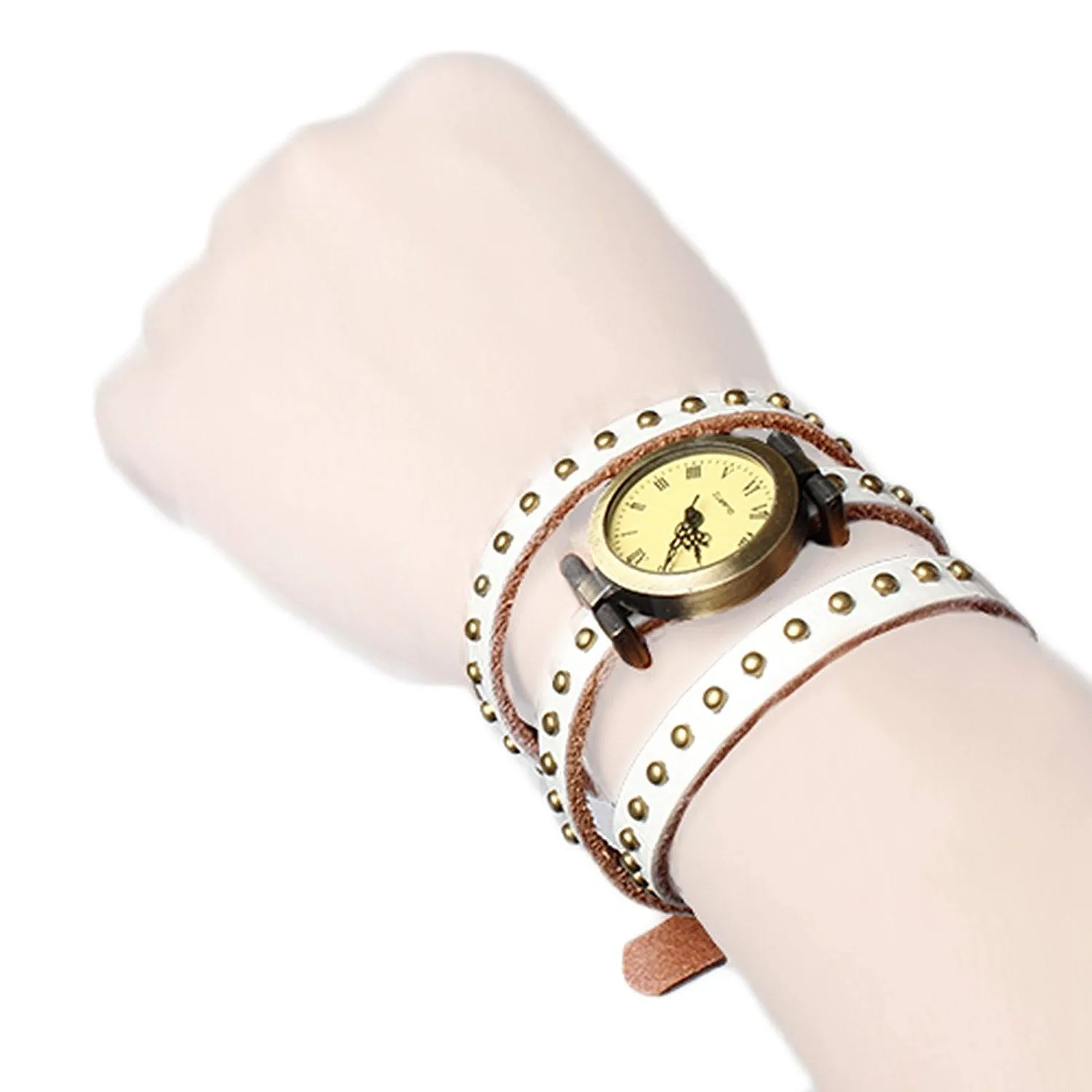 Fashionable River Leather Belt Retro Watch