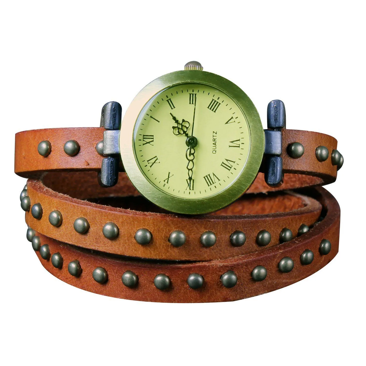 Fashionable River Leather Belt Retro Watch