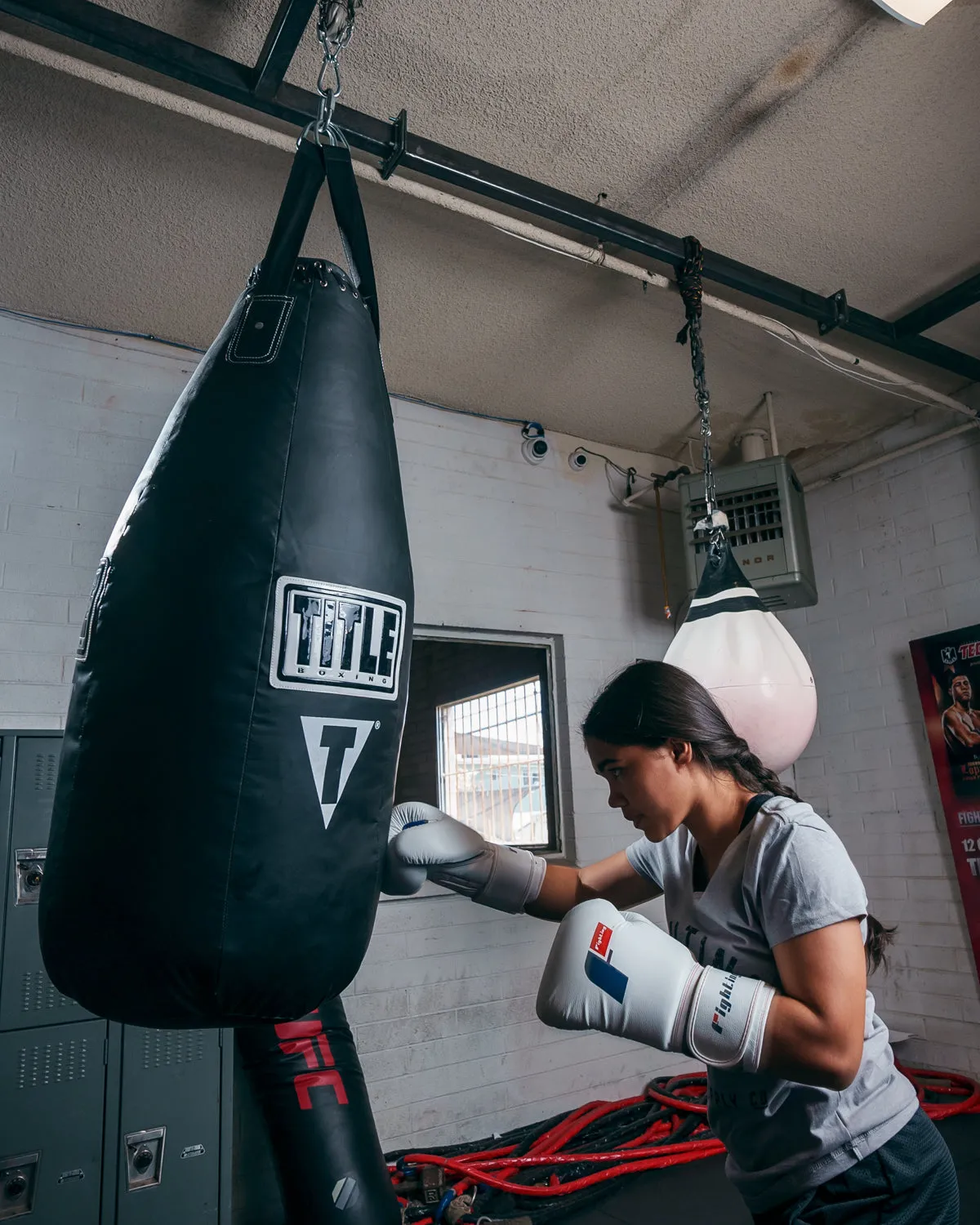 Fighting Leather Heavy Bag Gloves