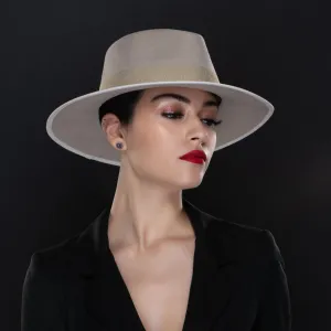 FW7774-Custom made ladies fedora dress hat