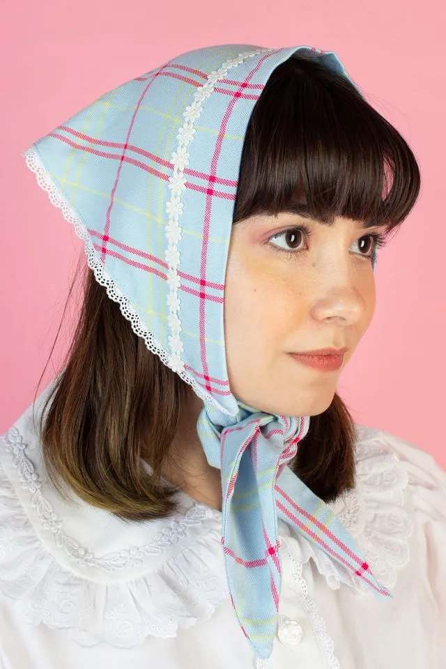 Happy Tartans Kerchief (4 Colors)