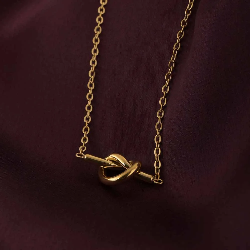 Infinity Knot Necklace