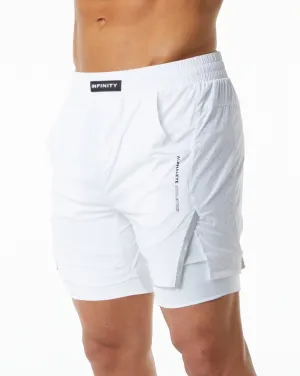 Infinity Speed Short 5.5" - White