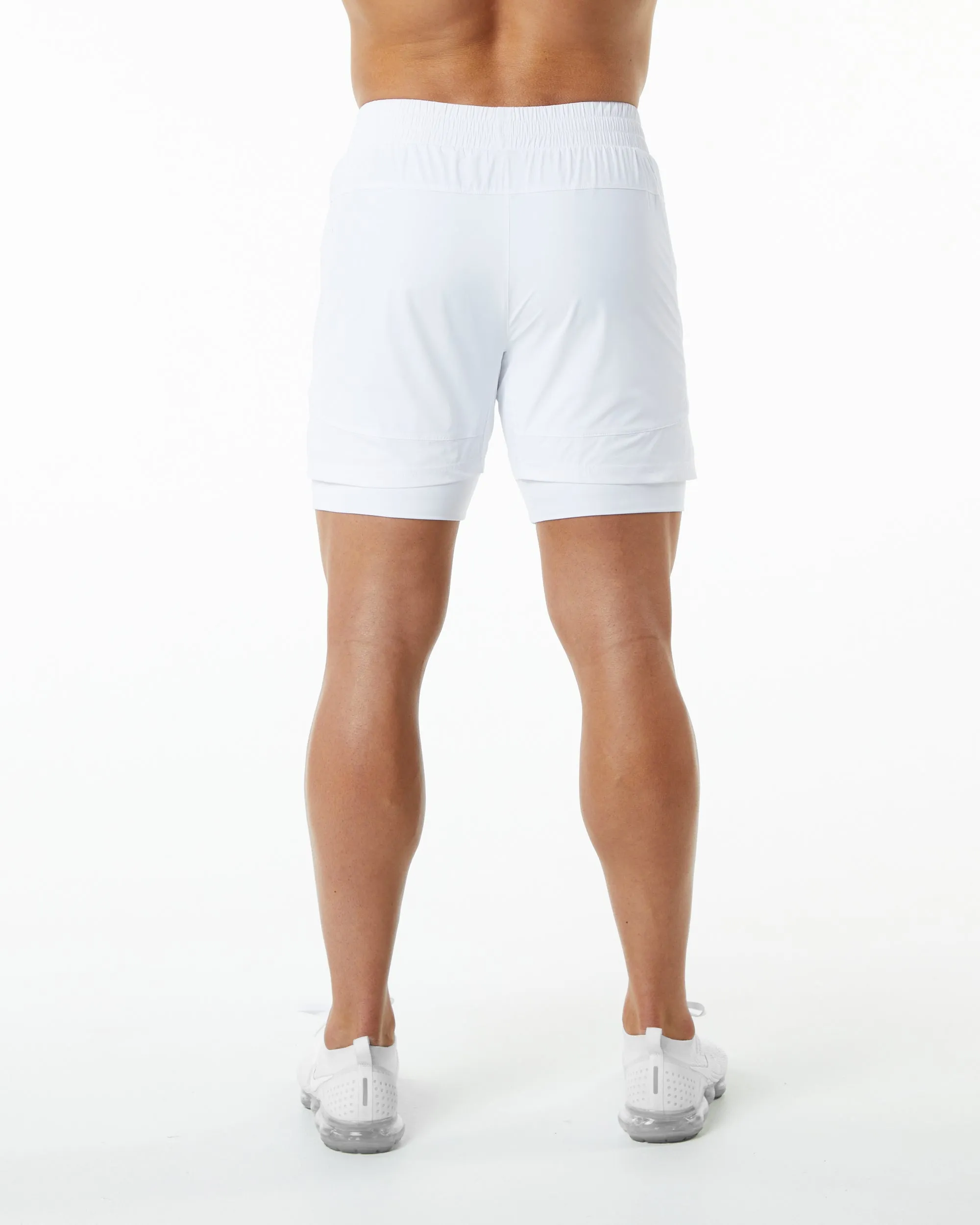 Infinity Speed Short 5.5" - White