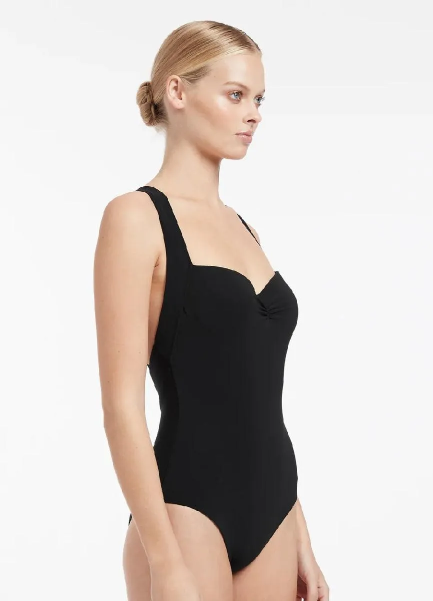 Jets Jet Set Infinity One Piece Cross Back Black