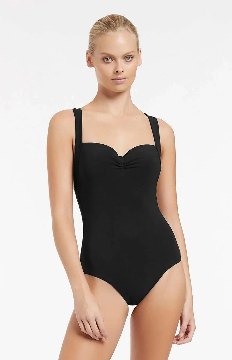 Jets Jet Set Infinity One Piece Cross Back Black