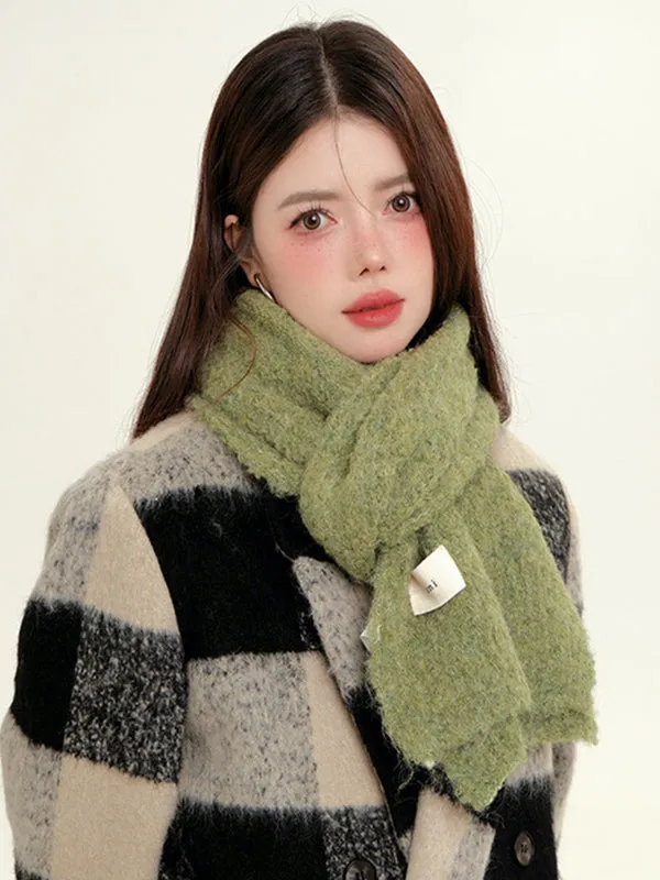 Keep Warm Solid Color Scarf