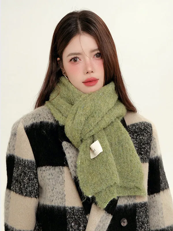 Keep Warm Solid Color Scarf