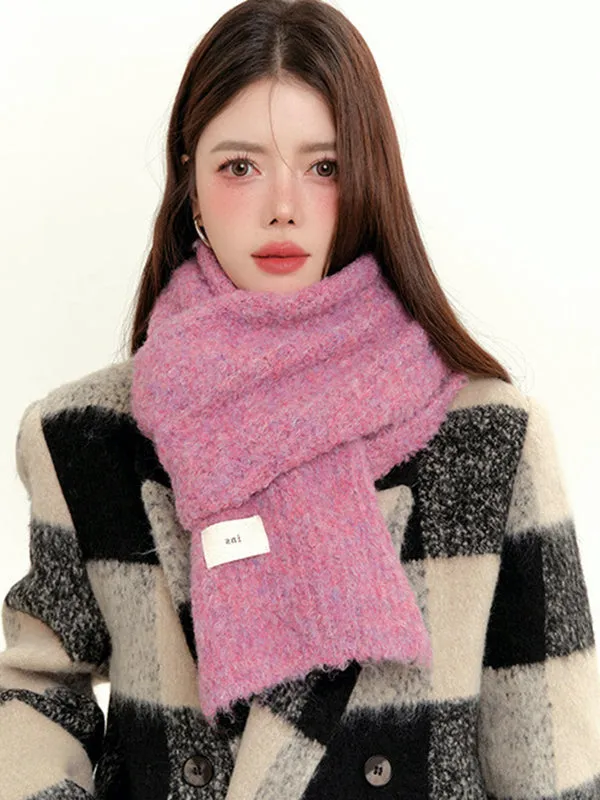 Keep Warm Solid Color Scarf