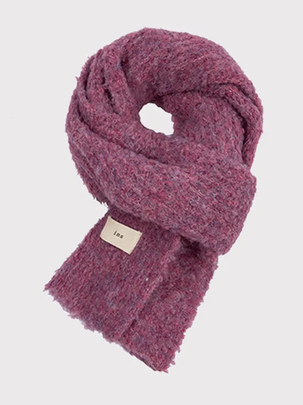 Keep Warm Solid Color Scarf