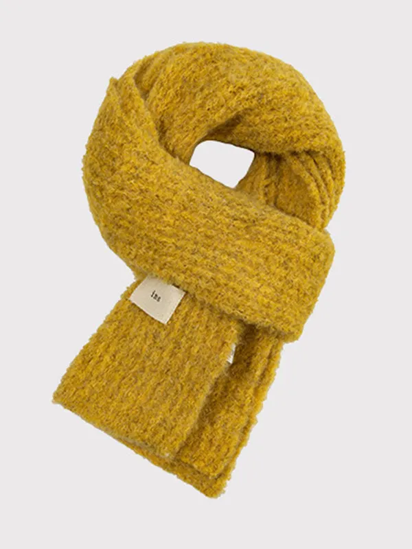 Keep Warm Solid Color Scarf