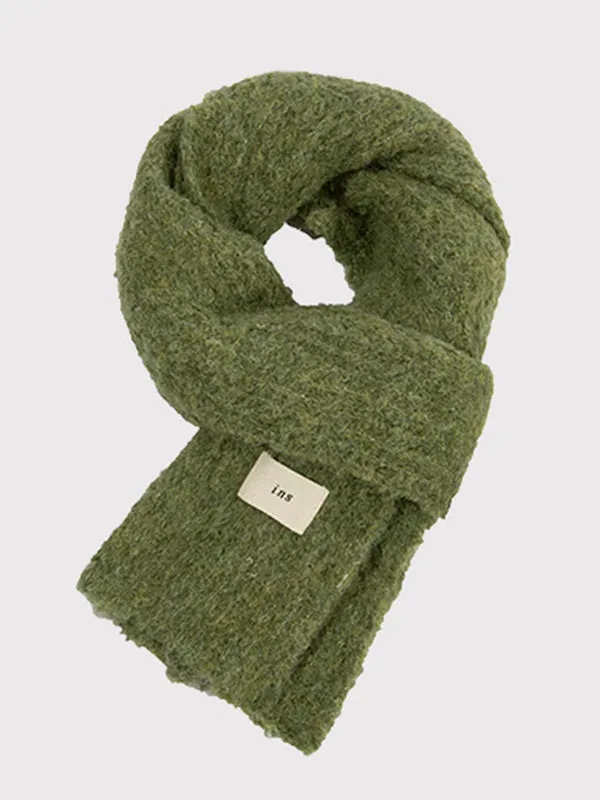 Keep Warm Solid Color Scarf