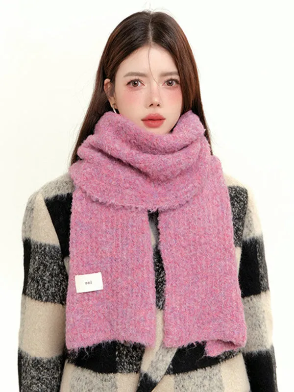 Keep Warm Solid Color Scarf