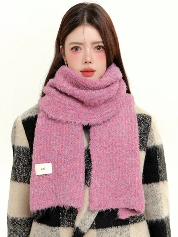 Keep Warm Solid Color Scarf