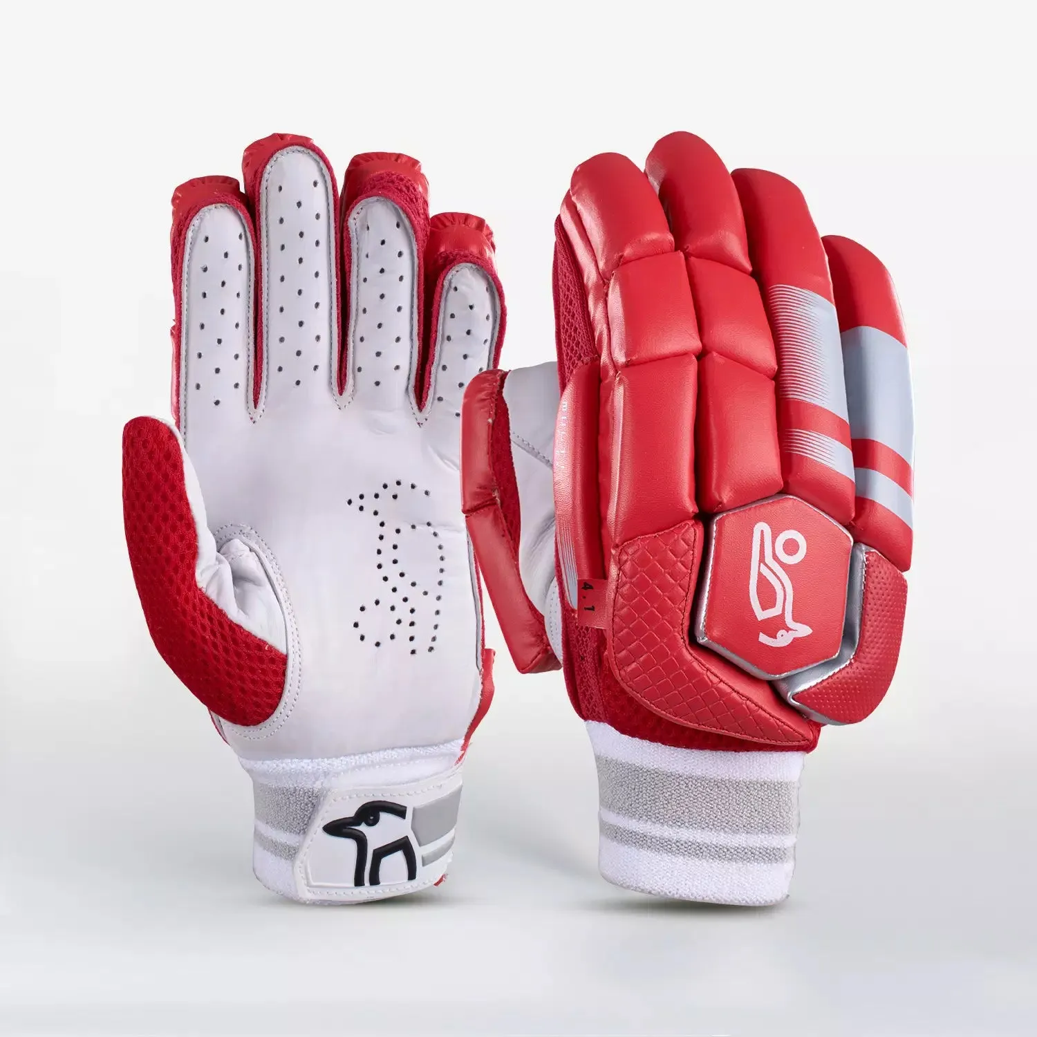 Kookaburra 4.1 T/20 Batting Gloves Red